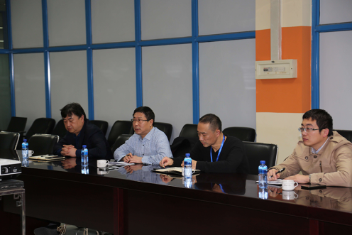 万名干手下下层烟台市国企一队到凯时尊龙人生就是博软件公司调研座谈